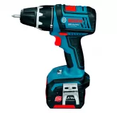 Акумуляторний шуруповерт BOSCH 2АКБ, Діаметр свердління 32мм